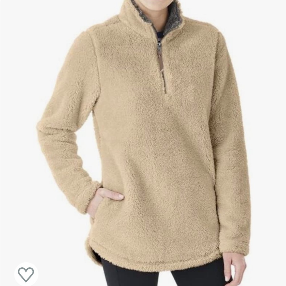 Size Small woman’s Sherpa half zip